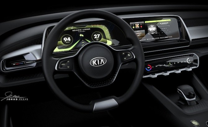 Kia Telluride SUV Concept Interior Uses 3D-Printed Parts