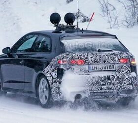 Audi A3 Sportback Facelift Spied Wearing Very Light Camouflage