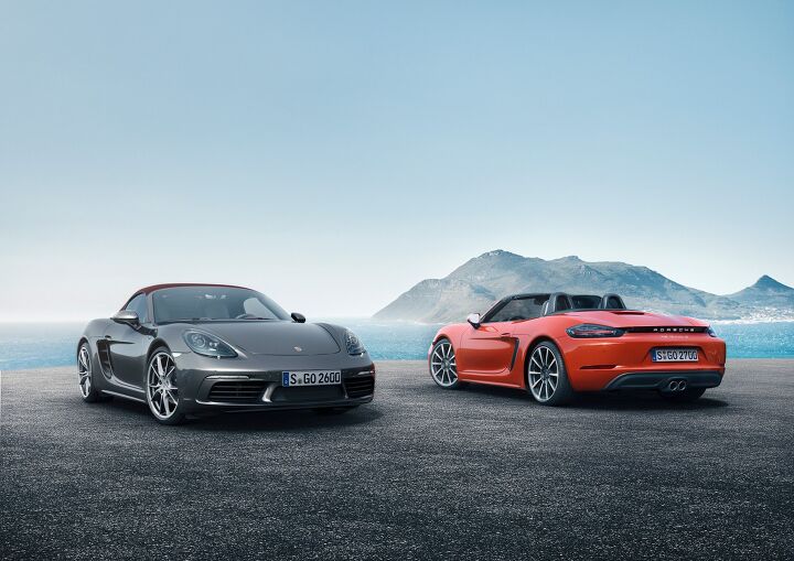 New Porsche Boxster With Turbo Four-Cylinder Arrives, Revives 718 Nameplate