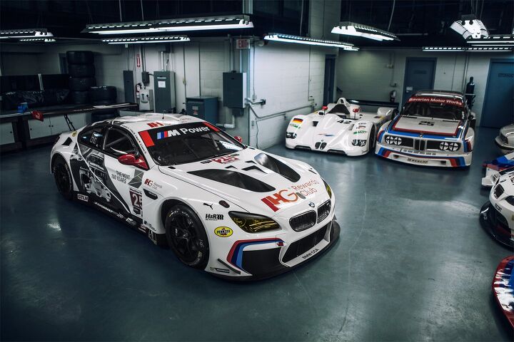 BMW Reveals M6 GTLM Race Cars With Sexy New Livery