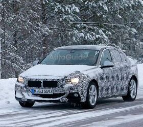 BMW 1 Series Sedan Spied Cold Weather Testing