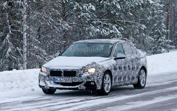 BMW 1 Series Sedan Spied Cold Weather Testing