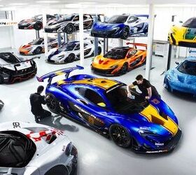 Take a Look Inside the Incredible McLaren P1 GTR Workshop