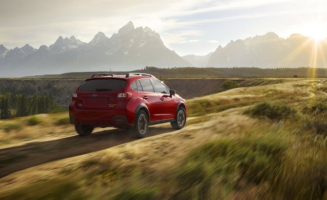 subaru crosstrek special edition embraces red