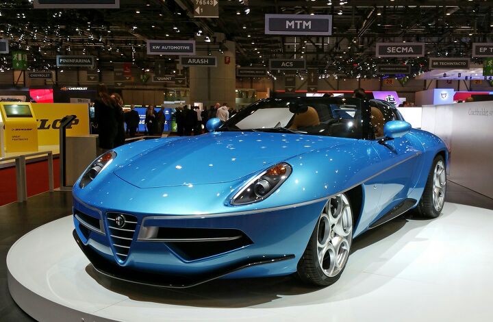 Alfa Romeo Disco Volante Spider Stuns in Blue