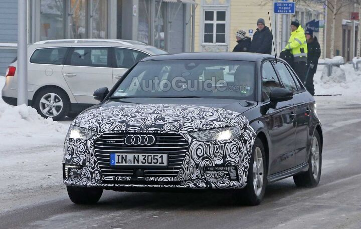 Audi A3 E-tron Spotted Nearly Naked