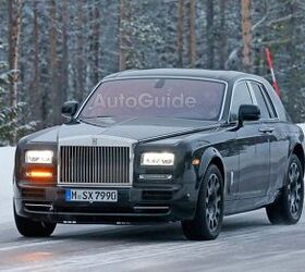 Rolls-Royce SUV Mule Spied Cold Weather Testing in Sweden