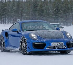 Porsche 911 GT2 RS Mule Spied Testing in the Snow