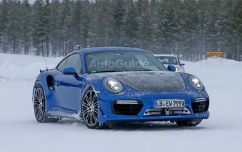 Porsche 911 GT2 RS Mule Spied Testing in the Snow