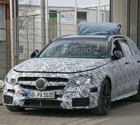 New Mercedes-AMG E63 Wagon Spied Testing