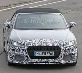 Audi TT Spied Testing a Facelift in Europe