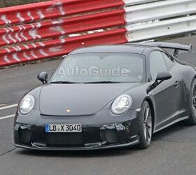 Porsche 911 GT3 Facelift Spied Hitting the Nurburgring