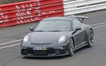 Porsche 911 GT3 Facelift Spied Hitting the Nurburgring