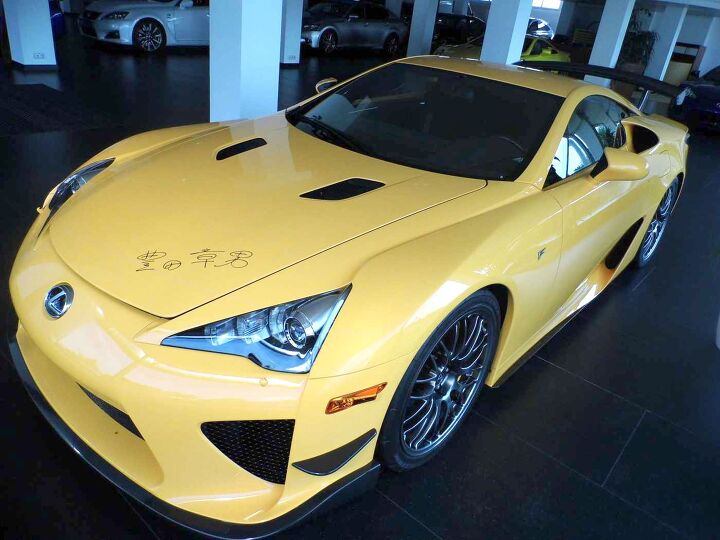 This Lexus LFA Signed by Akio Toyoda is Selling for $7.16M