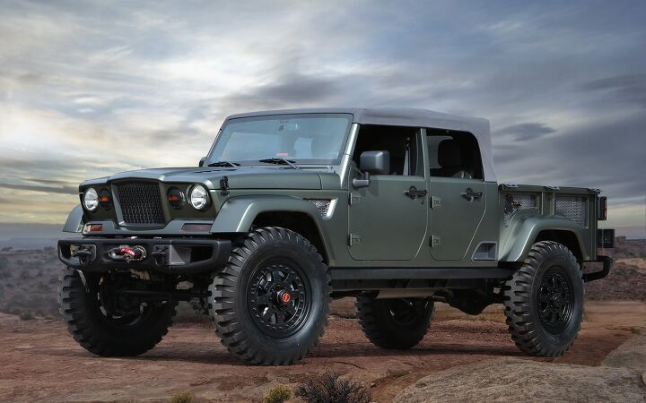 Jeep Confirms Four-Door Wrangler Pickup Truck in the Works
