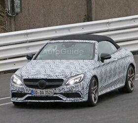 Mercedes-AMG C63 Convertible Spied Testing on the Nurburgring