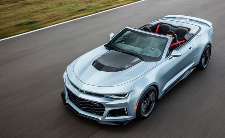 2017 Chevrolet Camaro ZL1 Convertible Offers Supercharged Droptop Fun