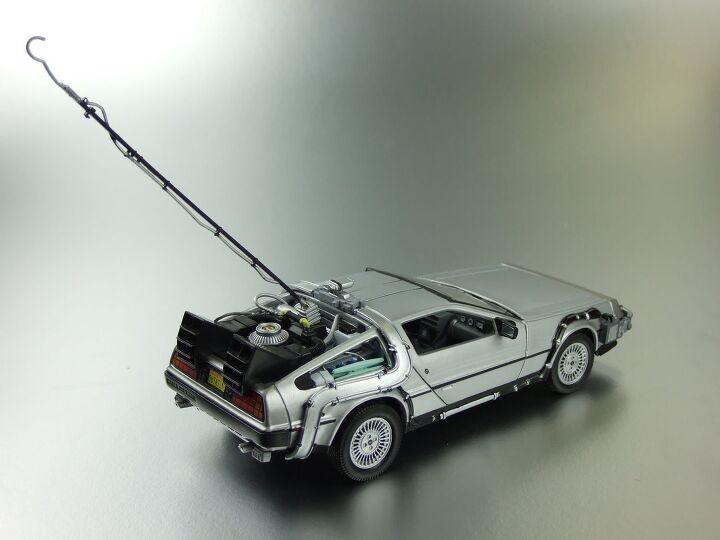 daily diecast go back to the future in this stunning delorean model