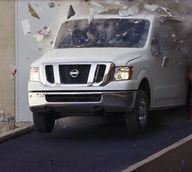 Nissan Takes a Cargo Van Drifting for April Fools