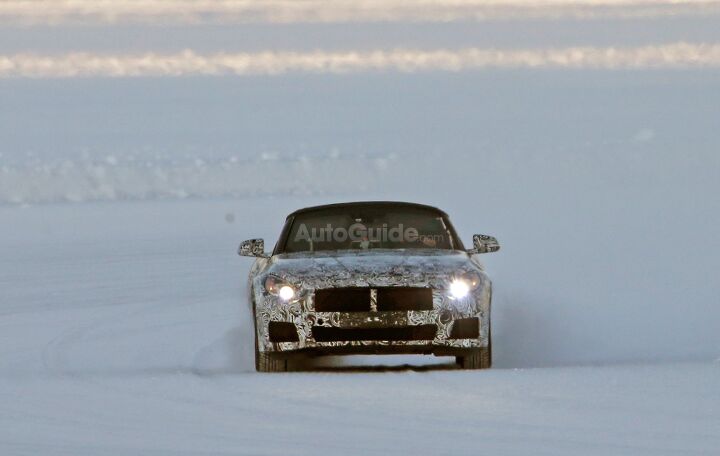 BMW Z5 Spied Playing on Ice
