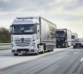 Mercedes Self-Driving Big Rigs Hit the Autobahn