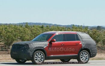 Volkswagen's Three-Row Crossover Spied Again