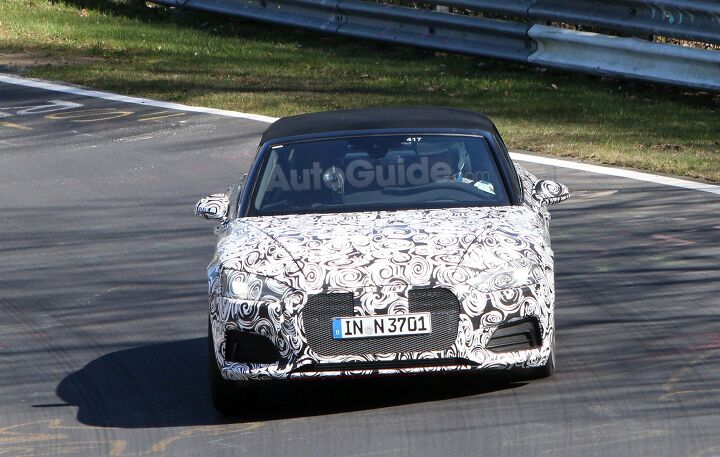 Audi S5 Convertible Spied Making Quick Laps at the Nurburgring