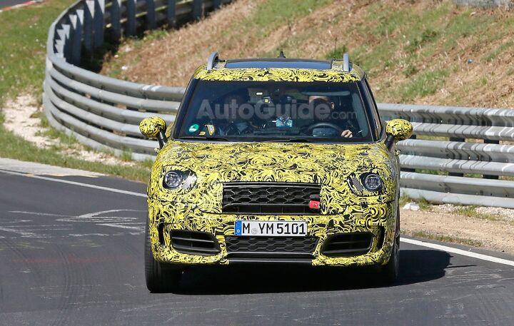 MINI Countryman John Cooper Works Spied Testing on the 'Ring