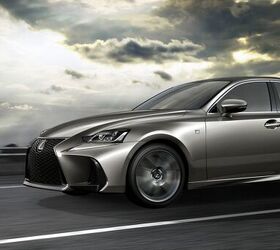 Refreshed 2017 Lexus IS Debuts With Styling Tweaks, New Tech