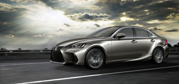 Refreshed 2017 Lexus IS Debuts With Styling Tweaks, New Tech