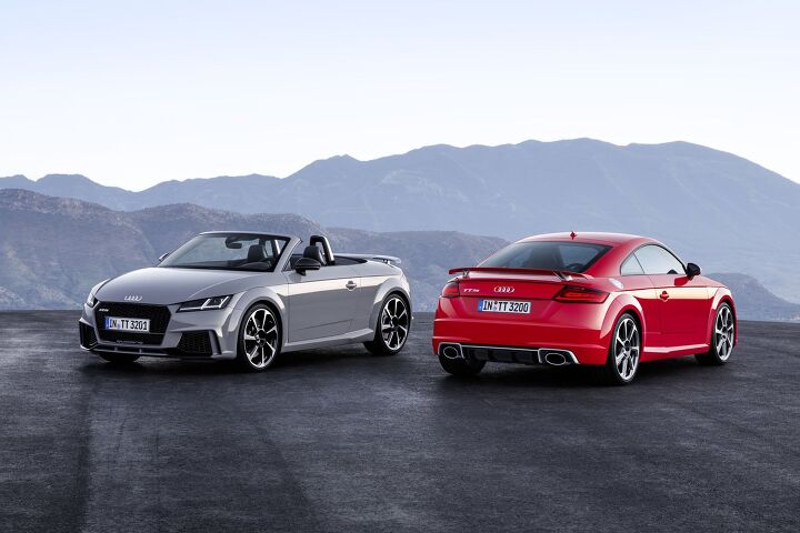 2017 Audi TT RS Coupe and Roadster Debut With 400 HP, No Manual