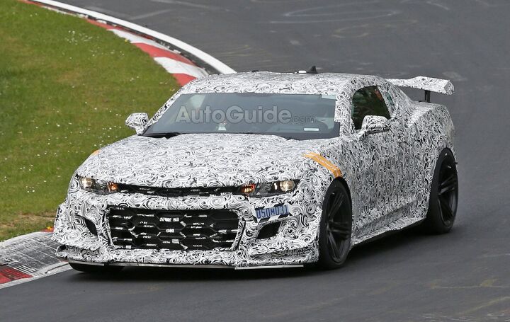 Chevy is Testing an Insane Looking Camaro at the Nurburgring