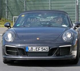 Porsche 911 Targa GTS Facelift Spotted Testing Near Nurburging