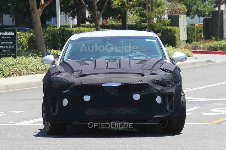 Production Kia GT Sport Sedan Spied Testing in California