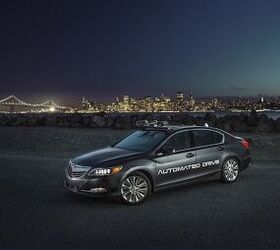 Second Generation Automated Acura RLX Development Vehicle Revealed in California
