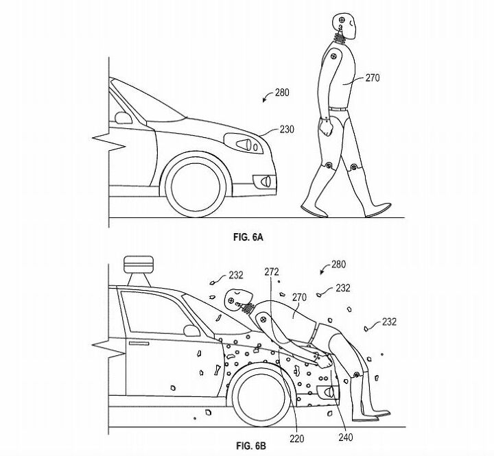 Google Patents Sticky Hood to Save Pedestrians