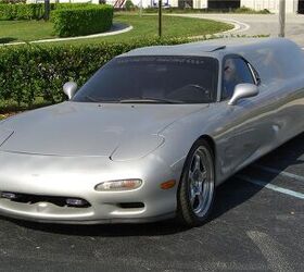 Someone Paid $22,000 for This Atrocious Mazda RX-7 Limo