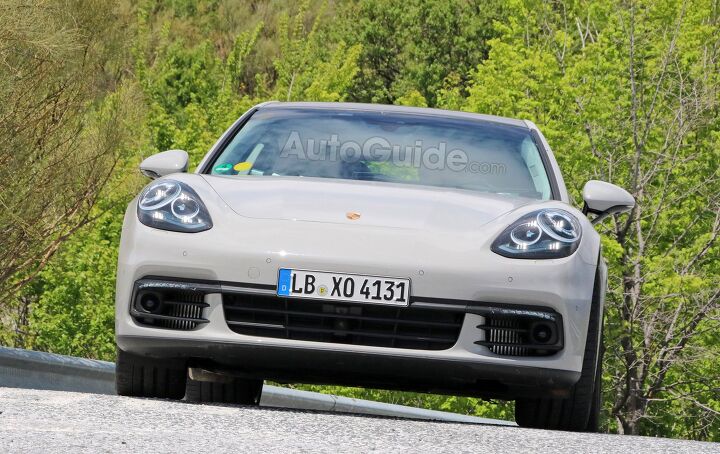 Redesigned Porsche Panamera Caught in the Wild Nearly Fully Exposed