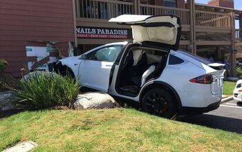 Owner Claims Tesla Model X 'Unexpectedly Accelerated' Into a Building