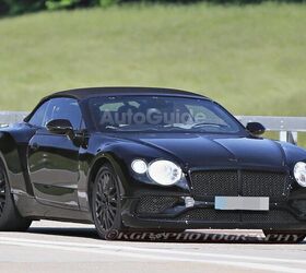 2019 Bentley Continental GTC Spied Testing With Sporty Styling