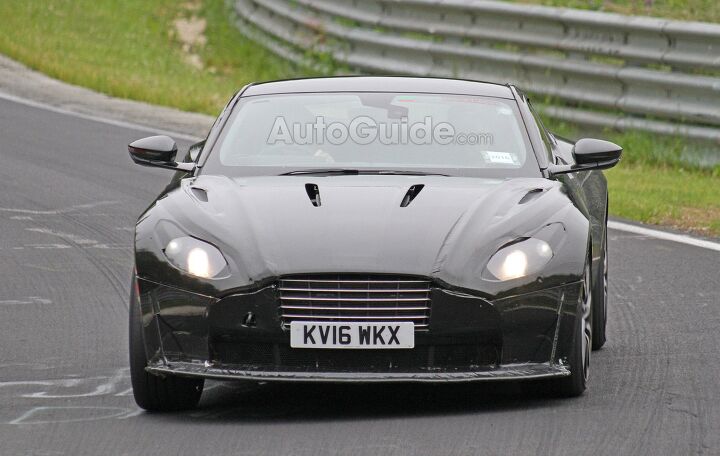 2018 Aston Martin Vantage Spied Looking a Bit Like the DB11