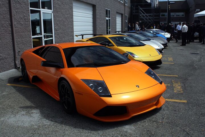 Gallery: All Your Favorite Lamborghinis Attend Grand Opening of New Carbon Fiber Lab