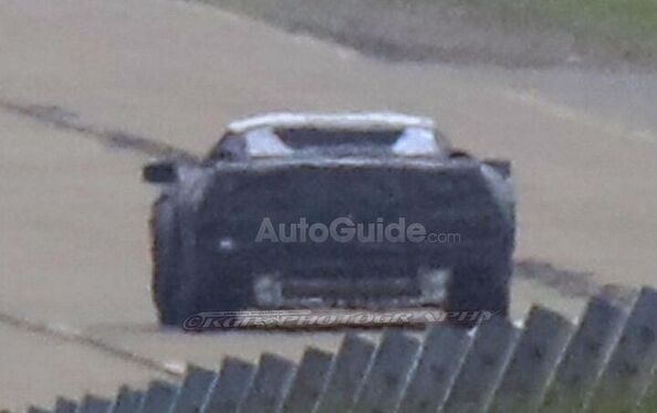 Corvette Mid Engine Rear View The First Ever Photos of the Mid-Engine Corvette | AutoGuide.com