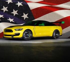 Ford Ole Yeller Mustang is a Patriotic Tribute to a Fighter Plane