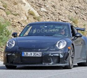 Porsche 911 GT3 Spied Trying to Hide Its Manual Transmission
