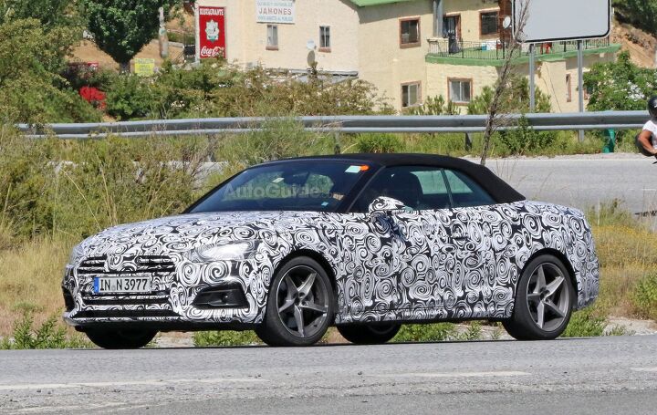 2018 Audi A5 Convertible Spied Looking Sporty in the Sun