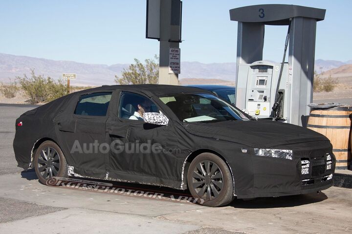 Bigger 2018 Honda Accord Spied With Sleeker Profile