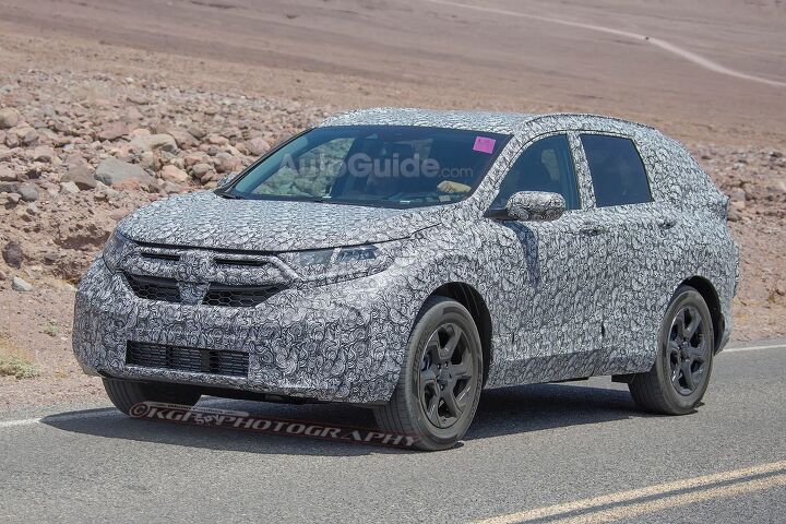 2018 Honda CR-V Spied for the First Time With Pilot-Inspired Design