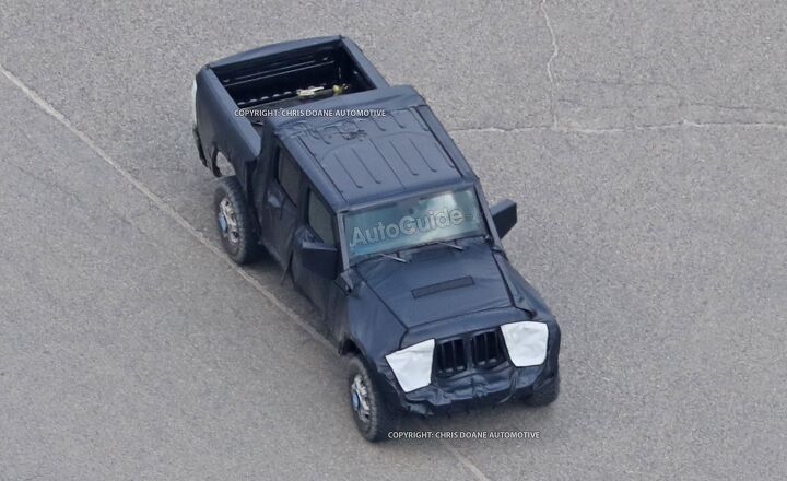 Jeep Wrangler Pickup Spotted Testing for the First Time
