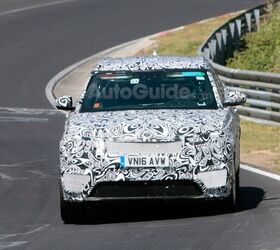 Range Rover Sport Coupe Spied on the Nurburgring